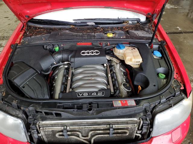 Photo 11 from auction – 2004 AUDI S4 with VIN WAUPL68E14A065025