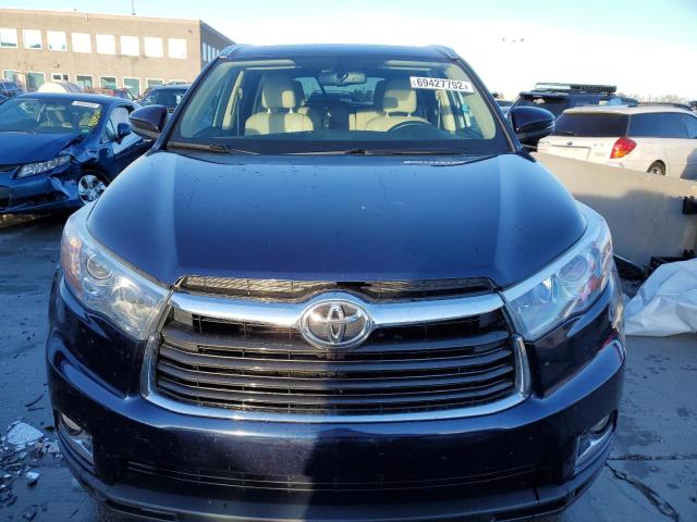 Photo 5 from auction – 2015 TOYOTA HIGHLANDER with VIN 5TDDKRFH0FS109996