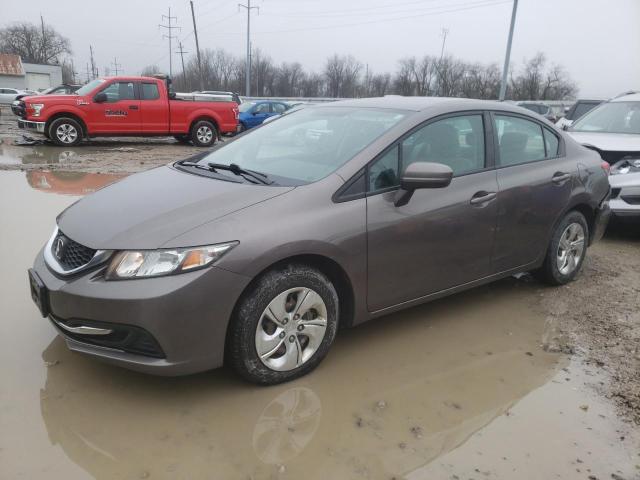 HONDA CIVIC LX 2014 with VIN 19XFB2F56EE002496 - Photo from auction