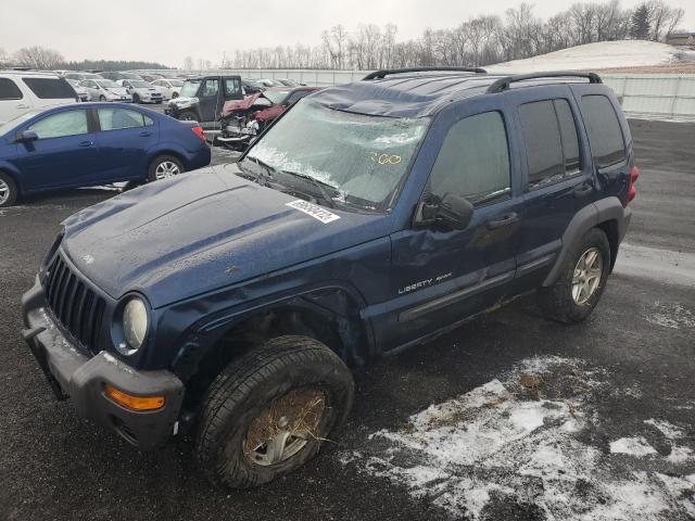 JEEP LIBERTY SP 2003 with VIN 1J4GL48K63W733510 - Photo from auction