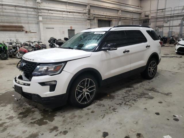 FORD EXPLORER S 2019 with VIN 1FM5K8GT8KGA68924 - Photo from auction