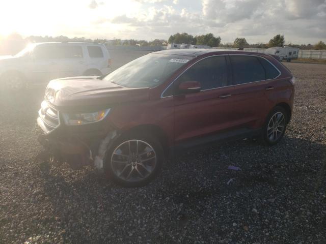 FORD EDGE TITAN 2017 with VIN 2FMPK3K81HBC09329 - Photo from auction