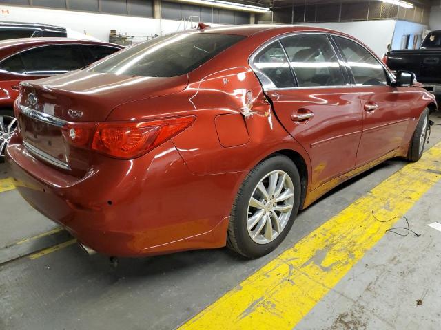 Photo 3 from auction – 2014 INFINITI Q50 BASE with VIN JN1BV7AR3EM689390