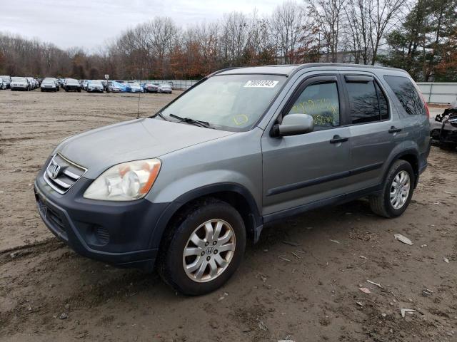 HONDA CR-V EX 2005 with VIN SHSRD78855U335206 - Photo from auction