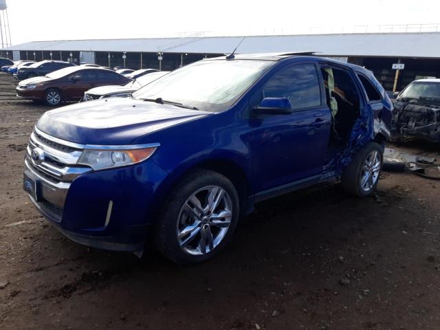 FORD EDGE SEL 2013 with VIN 2FMDK3J96DBB38152 - Photo from auction