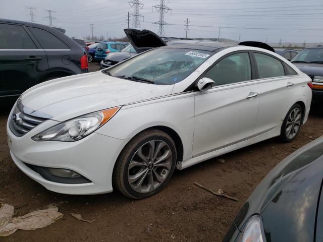 HYUNDAI SONATA SE 2014 with VIN 5NPEC4AB7EH909500 - Photo from auction