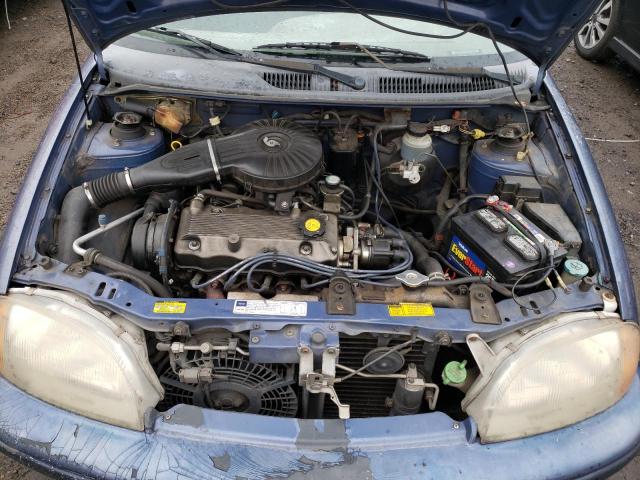 Photo 11 from auction – 1997 GEO METRO LSI with VIN 2C1MR2297V6726500