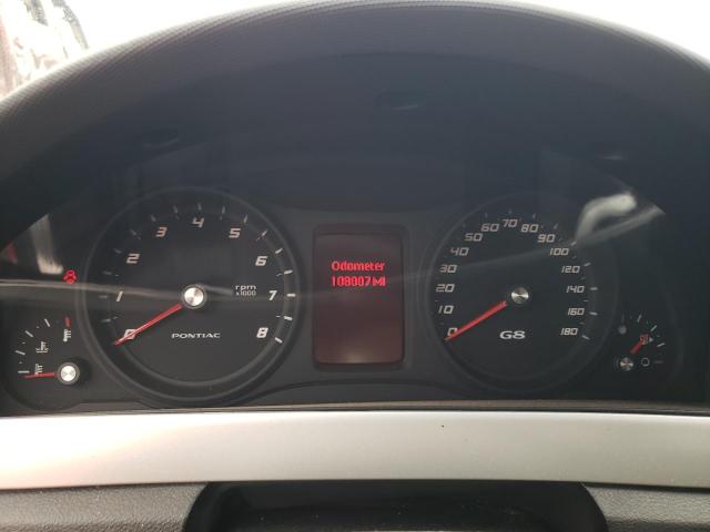 Photo 9 from auction – 2008 PONTIAC G8 with VIN 6G2ER57708L138585