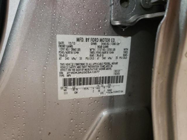 Photo 14 from auction – 2014 FORD EDGE LIMIT with VIN 2FMDK3KC0EBA13577