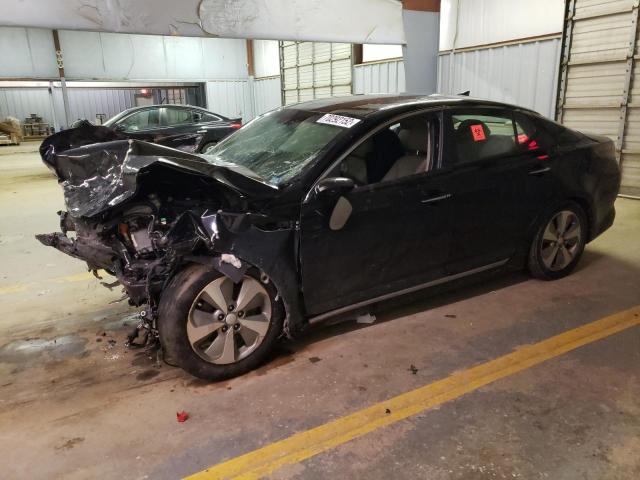 KIA OPTIMA HYB 2016 with VIN KNAGN4AD9G5092860 - Photo from auction