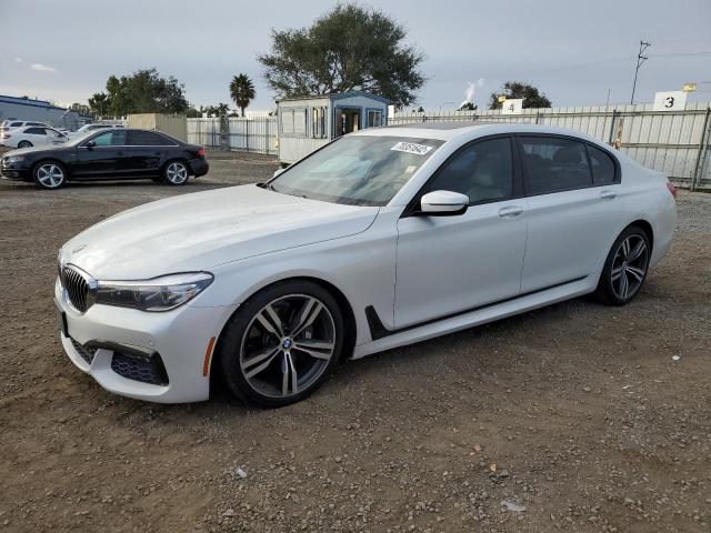 BMW 740 I 2016 with VIN WBA7E2C58GG504796 - Photo from auction