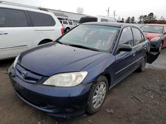 HONDA CIVIC 2005 with VIN 2HGES16565H502301 - Photo from auction