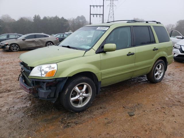 HONDA PILOT EXL 2003 with VIN 2HKYF18523H576526 - Photo from auction