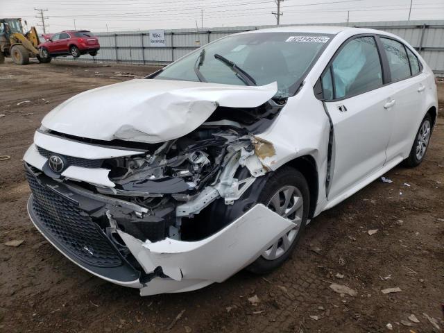 TOYOTA COROLLA LE 2020 with VIN 5YFEPRAE4LP109927 - Photo from auction