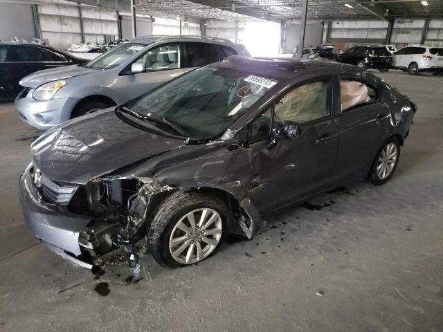 HONDA CIVIC EXL 2012 with VIN 19XFB2F97CE008968 - Photo from auction