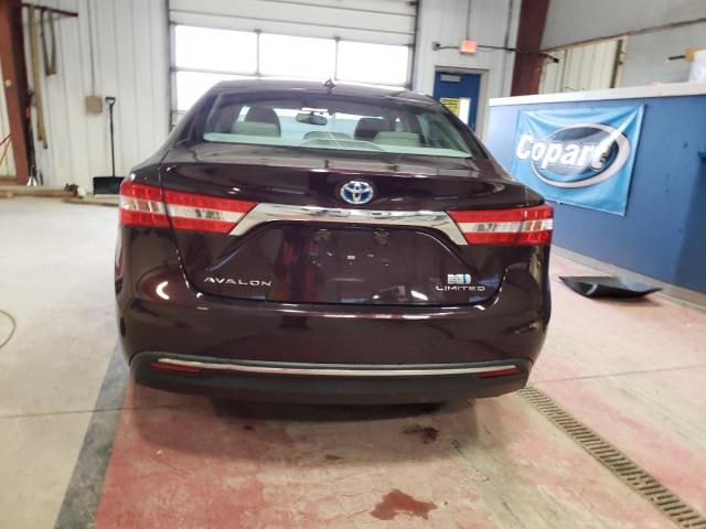 Photo 6 from auction – 2014 TOYOTA AVALON HYB with VIN 4T1BD1EBXEU035573