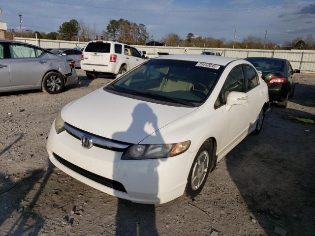 HONDA CIVIC HYBR 2008 with VIN JHMFA36248S010563 - Photo from auction
