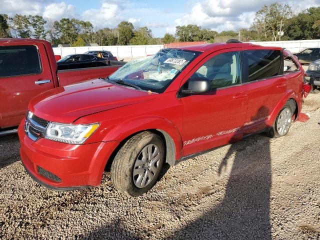 DODGE JOURNEY SE 2017 with VIN 3C4PDCAB6HT695569 - Photo from auction