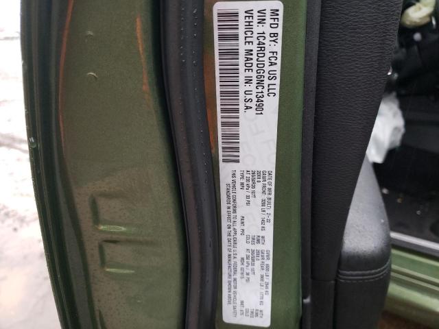 Photo 14 from auction – 2022 DODGE DURANGO GT with VIN 1C4RDJDG6NC134901
