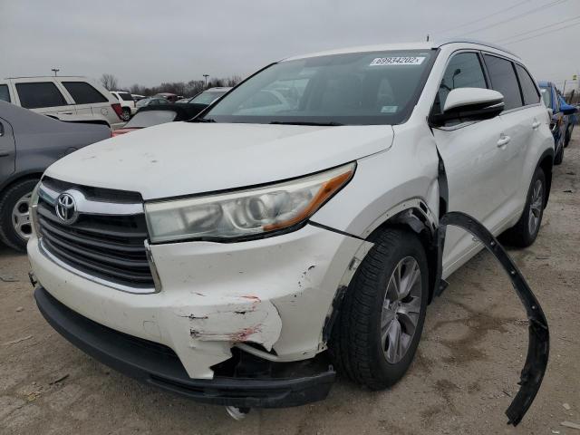 TOYOTA HIGHLANDER 2015 with VIN 5TDJKRFH0FS220759 - Photo from auction