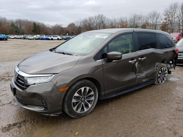 Photo 1 from auction – 2021 HONDA ODYSSEY EX with VIN 5FNRL6H75MB030668