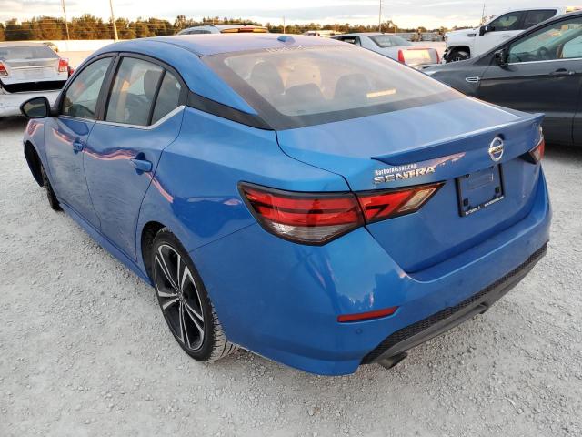 Photo 2 from auction – 2021 NISSAN SENTRA with VIN 3N1AB8DV3MY248647