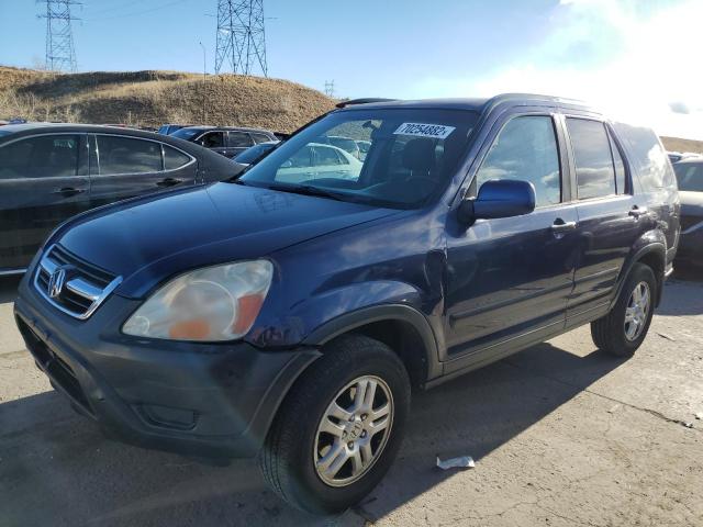 HONDA CR-V 2004 with VIN SHSRD78874U258739 - Photo from auction