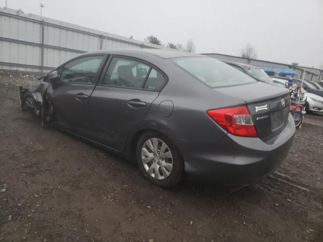 Photo 2 from auction – 2012 HONDA CIVIC LX with VIN 19XFB2F52CE317793