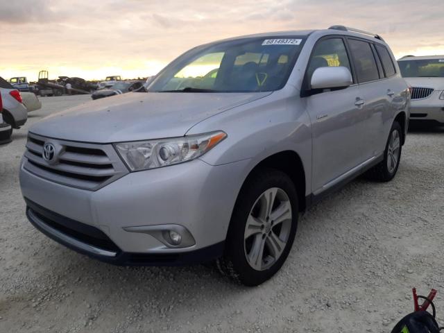 TOYOTA HIGHLANDER 2013 with VIN 5TDYK3EH8DS106681 - Photo from auction