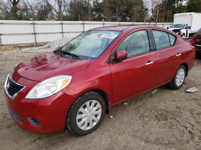 NISSAN VERSA SV 2014 with VIN 3N1CN7AP2EL835906 - Photo from auction