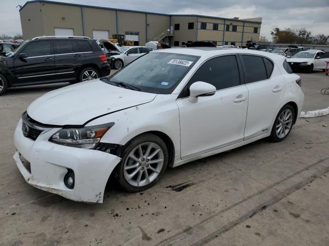 LEXUS CT 200 2013 with VIN JTHKD5BH7D2170250 - Photo from auction