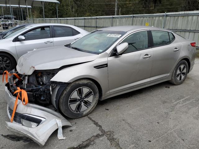 KIA OPTIMA HYB 2012 with VIN KNAGM4AD6C5028238 - Photo from auction