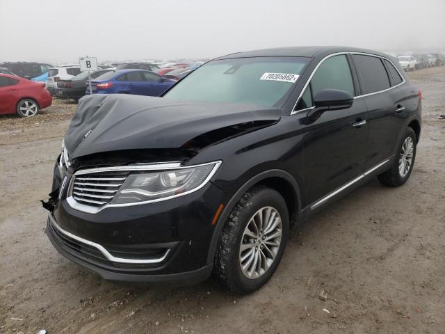 LINCOLN MKX SELECT 2016 with VIN 2LMTJ6KR7GBL49724 - Photo from auction