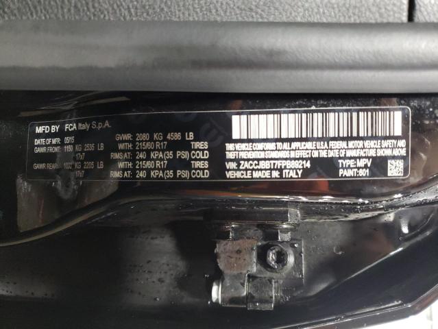 Photo 14 from auction – 2015 JEEP RENEGADE L with VIN ZACCJBBT7FPB89214