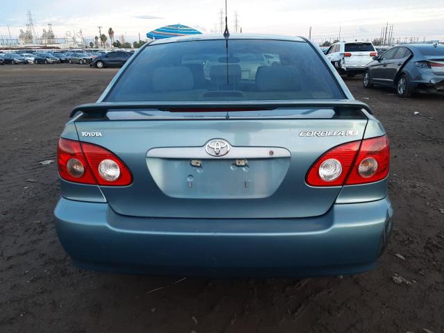 Photo 6 from auction – 2005 TOYOTA COROLLA CE with VIN 1NXBR32E75Z400318