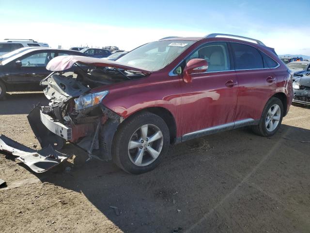LEXUS RX 350 2012 with VIN 2T2BK1BA7CC122441 - Photo from auction