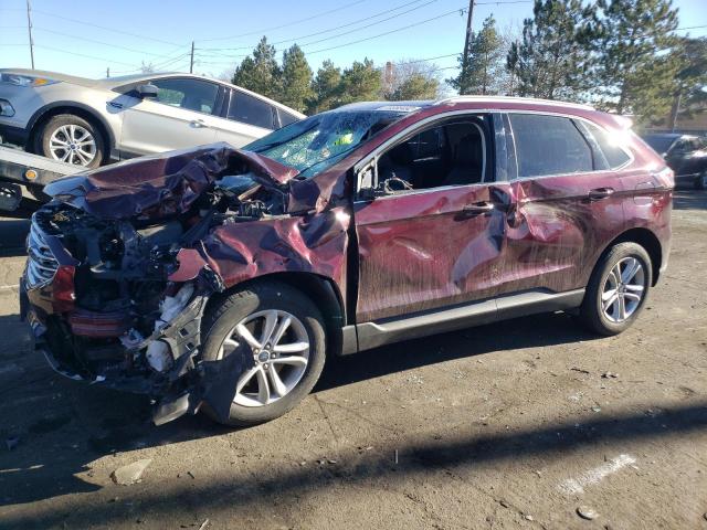 FORD EDGE SEL 2020 with VIN 2FMPK4J91LBA96992 - Photo from auction