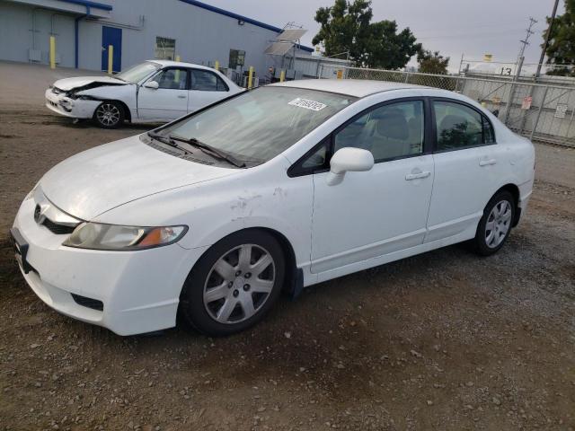 HONDA CIVIC LX 2011 with VIN 2HGFA1F50BH308379 - Photo from auction