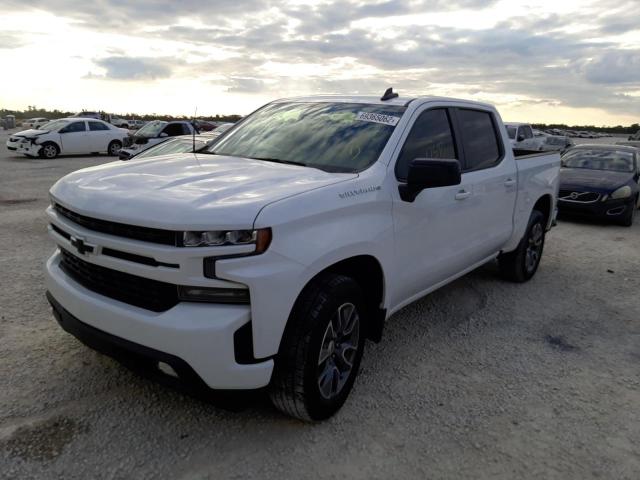 Photo 1 from auction – 2021 CHEVROLET SILVERADO with VIN 1GCPWDED3MZ191818