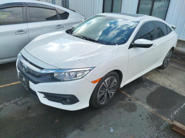 HONDA CIVIC EXL 2017 with VIN 19XFC1F72HE208766 - Photo from auction