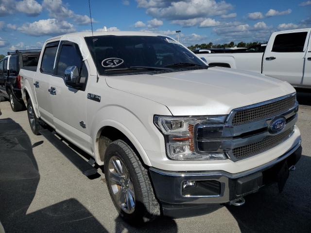 FORD F150 SUPER 2018 with VIN 1FTEW1EGXJFE01313 - Photo from auction