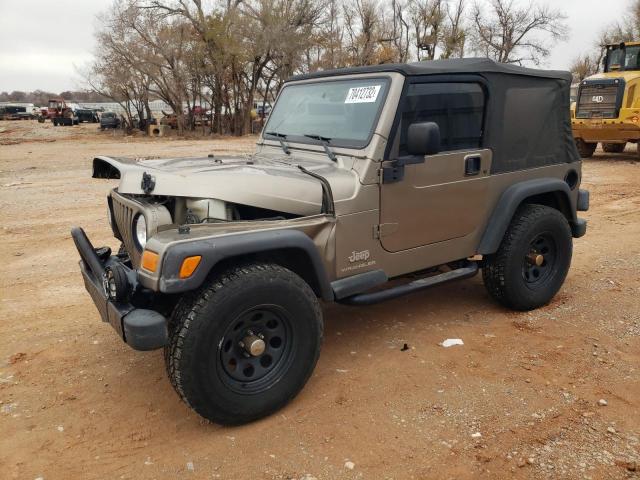 JEEP WRANGLER / 2004 with VIN 1J4FA49S24P707093 - Photo from auction