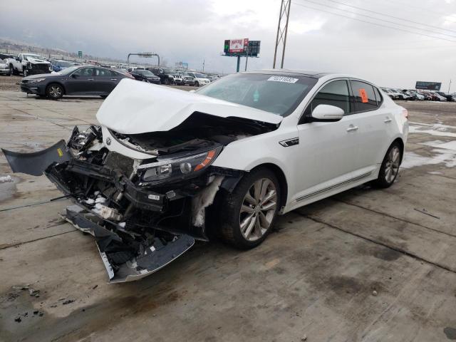 KIA OPTIMA SX 2015 with VIN 5XXGR4A60FG517501 - Photo from auction