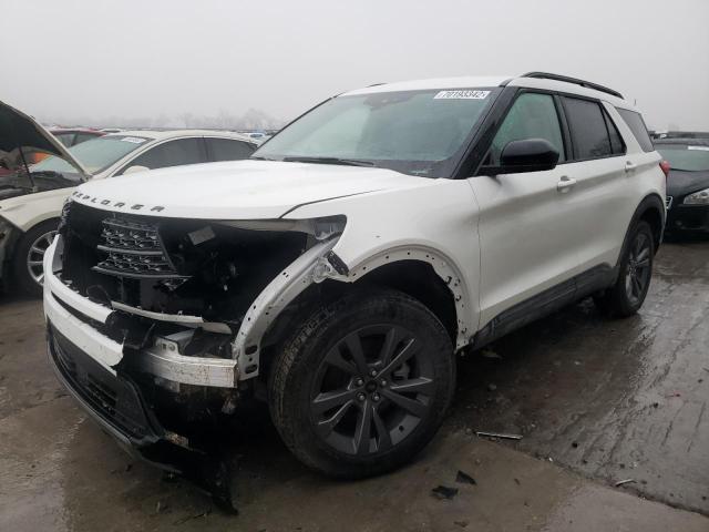 FORD EXPLORER X 2022 with VIN 1FMSK8DHXNGA93850 - Photo from auction