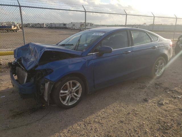 FORD FUSION SE 2018 with VIN 3FA6P0HD0JR144944 - Photo from auction