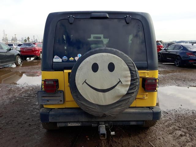 Photo 6 from auction – 2004 JEEP WRANGLER X with VIN 1J4FA39S14P746154