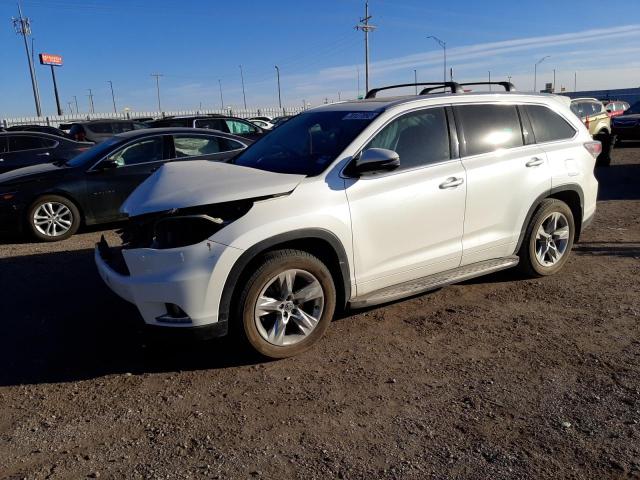 TOYOTA HIGHLANDER 2016 with VIN 5TDYKRFH9GS130347 - Photo from auction