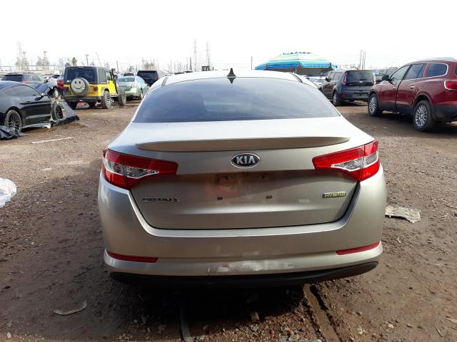 Photo 6 from auction – 2013 KIA OPTIMA HYB with VIN KNAGM4AD3D5038629