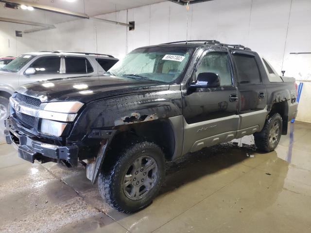 CHEVROLET AVALANCHE 2002 with VIN 3GNEK13T72G167134 - Photo from auction