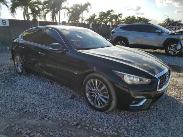 Photo 4 from auction – 2019 INFINITI Q50 LUXE with VIN JN1EV7AP1KM516281